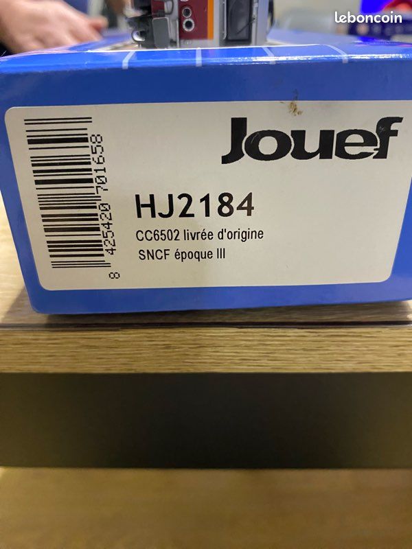 Locomotive Jouef HJ2184 CC 6502 – Analogique CC – Échelle HO – Grand Confort – Occasion