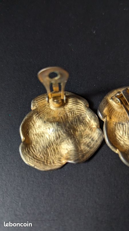 Boucles d'oreilles Vintage (image 3)