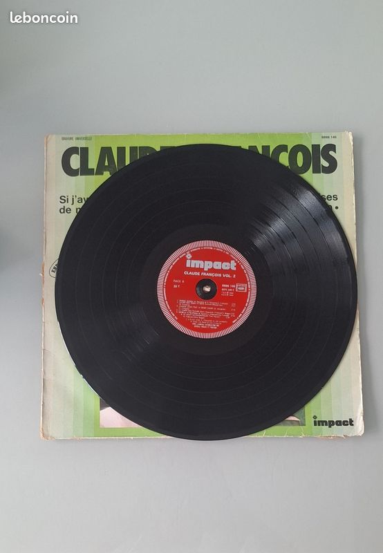 Lot 5 vinyles 33 tours Claude François – éditions originales 1977-1985 (image 9)