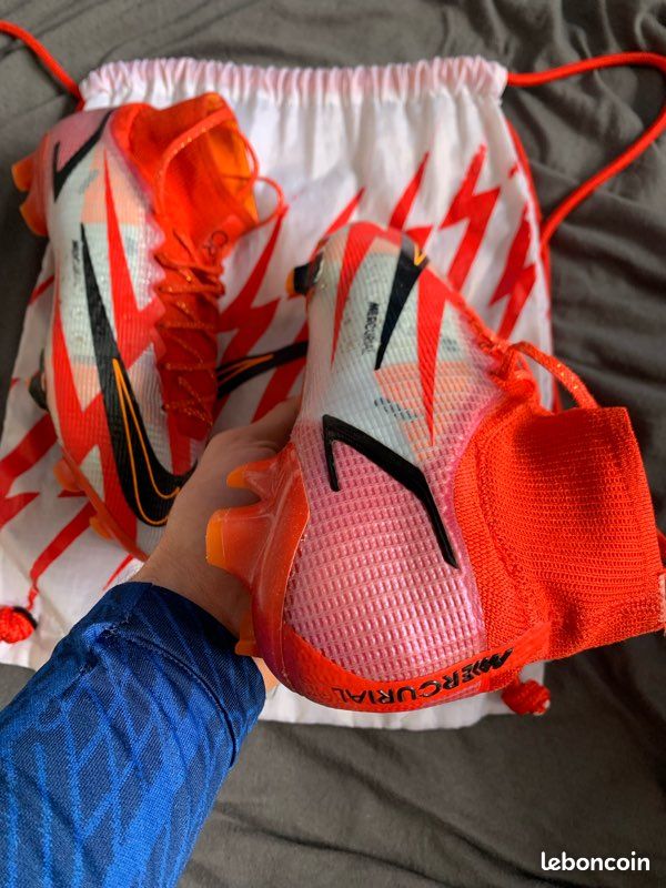 Crampons Nike Mercurial Superfly Elite ACC FG CR7 Rouge Chili