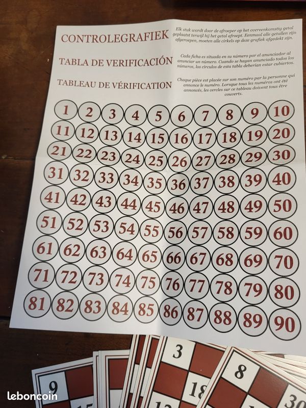 Jeu bingo loto neuf (image 4)