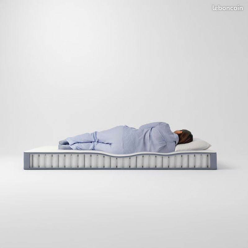 đïž Matelas IKEA VESTERĂY 2 places (140Ă200) + accessoires literie (image 4)