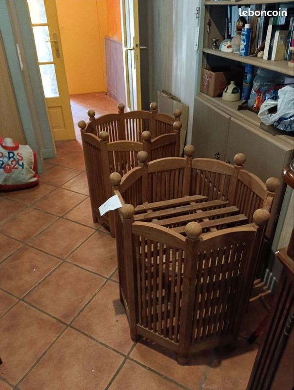 Porte plante bois (image 1)