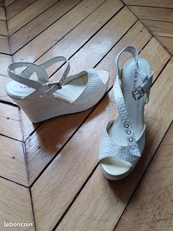 SAN MARINA Sandales 38 Chaussures