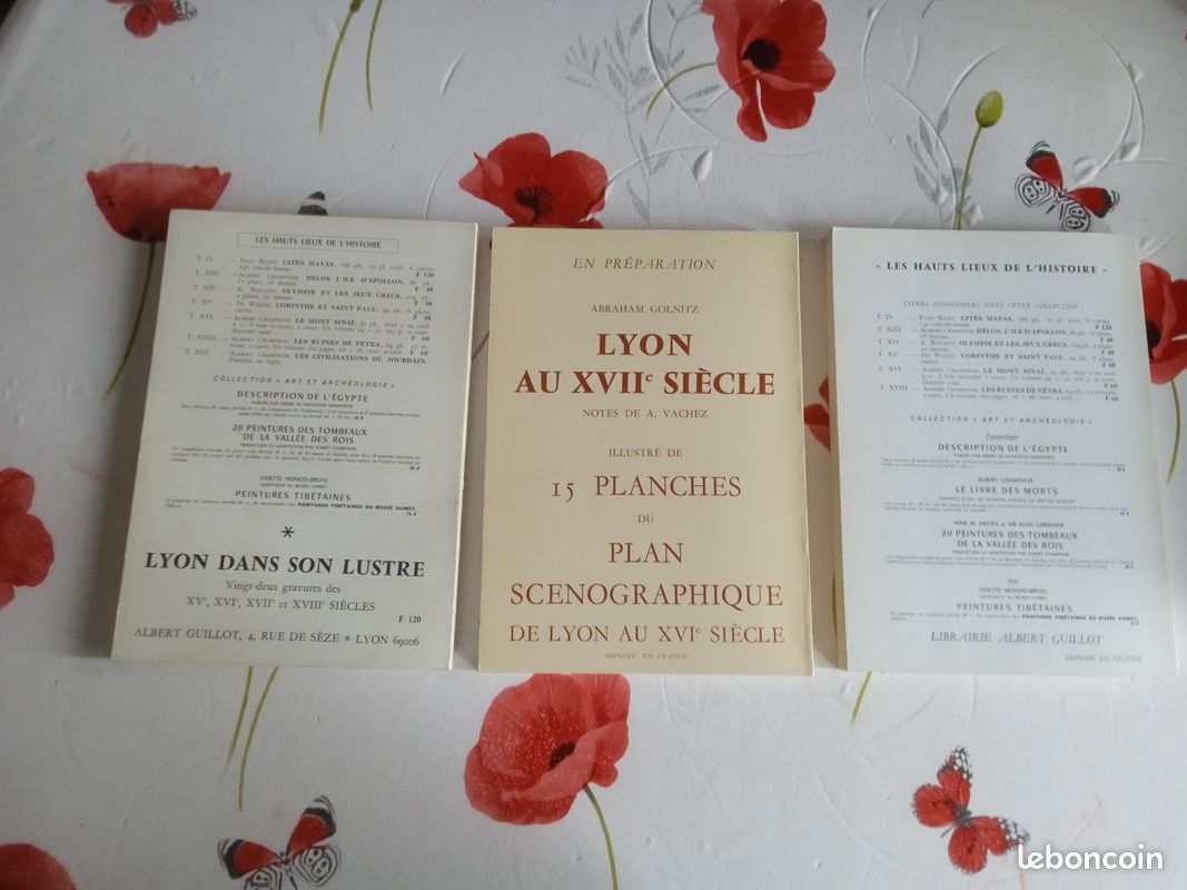 9 livres les vielles chroniques de lyon albert champdor tres bon etat60 euros (image 2)