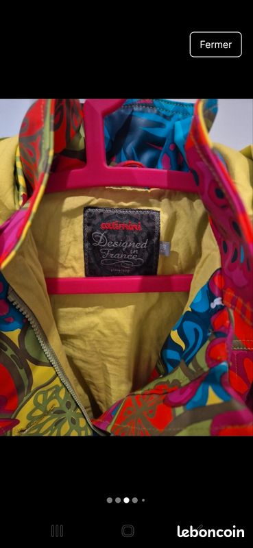 Imperméable catimini fille taille 18mois excellent etat (image 3)