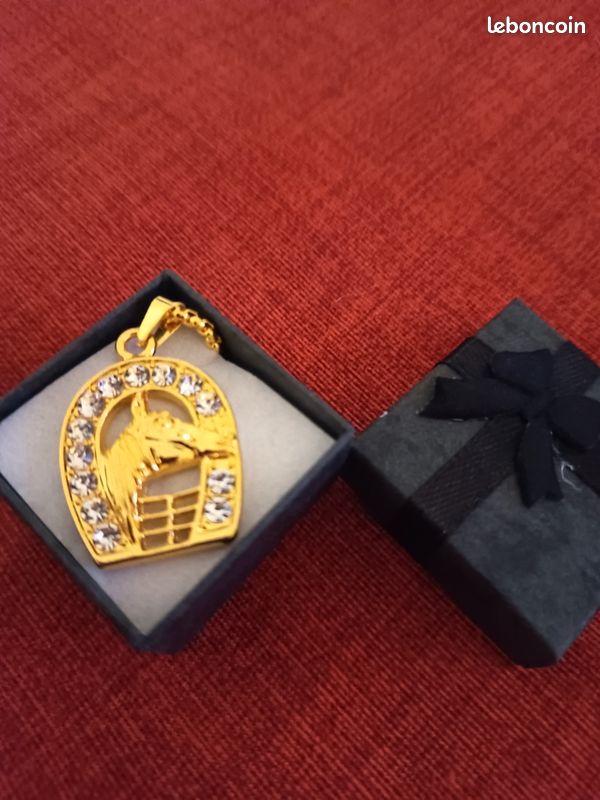 Chaine avec pendentif tête de cheval 🐴 (image 5)