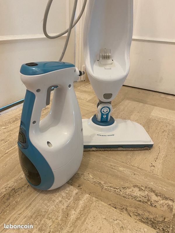 Nettoyeur vapeur Black Decker Steam-Mop FSMH1621R (image 2)