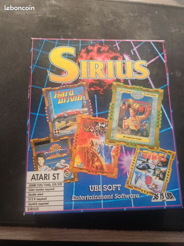 Jeu Atari ST Star Ray complet en boîte (N°2006S