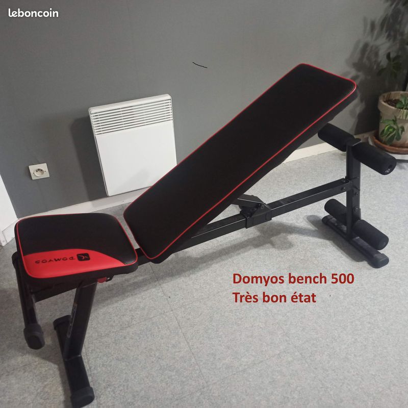 Banc de musculation inclinable + Poids - Sport & Plein air