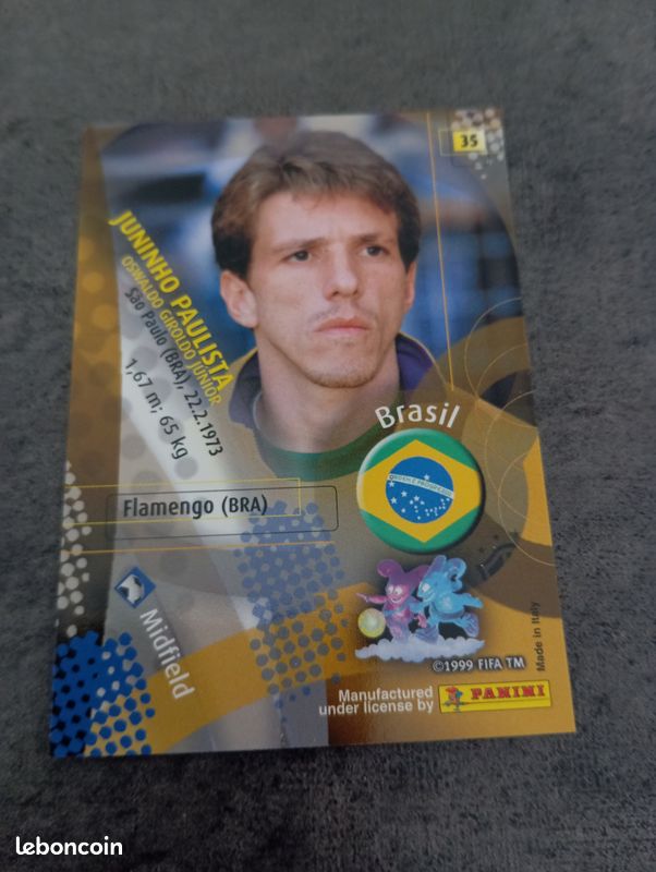 Carte Panini Coupe Du Monde 2002 – #506 Jesús Arellano (Mexique) – Non Gradée, Bon état