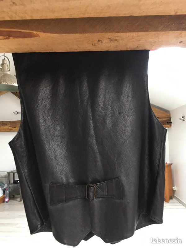 Gilet cuir homme (image 2)