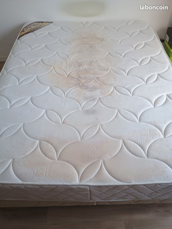 Sommier + matelas 140x190 (image 2)