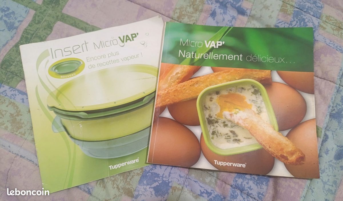 livret insert micro vap TUPPERWARE livre livret MICRO VAP Naturellement délicieux L3 main image 1