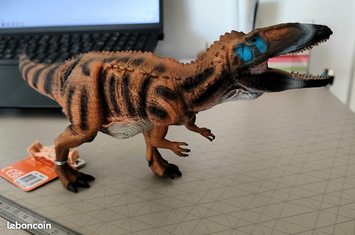 Figurine Dinosaure CollectA - Carcharodontosaurus (Échelle 1:40, Deluxe) - 31,6 Cm