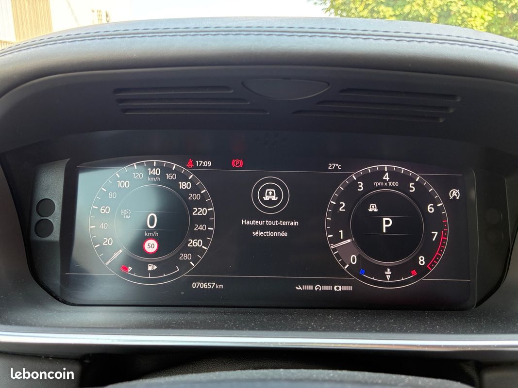 LAND ROVER RANGE ROVER IV 5.0 V8 SUPERCHARGED 525 AUTOBIOGRAPHY 525Ch Garantie 12 mois (image 50)