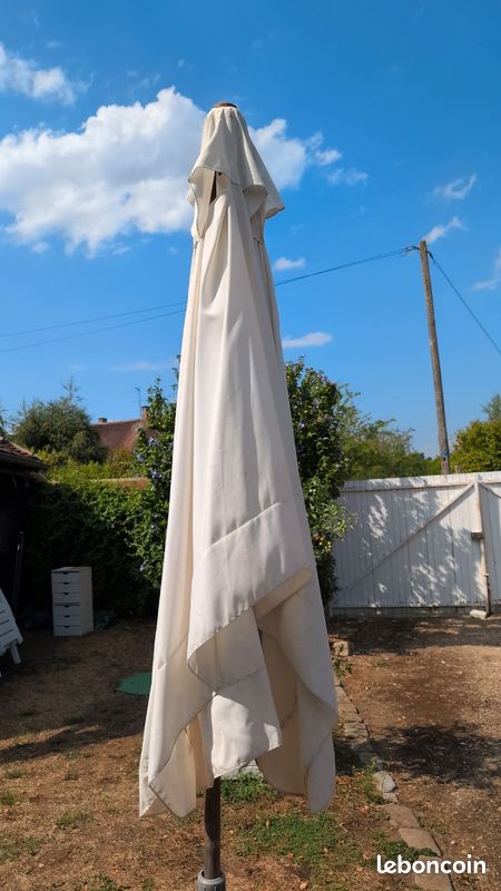 Parasol avec pied en bois sans le socle (image 4)