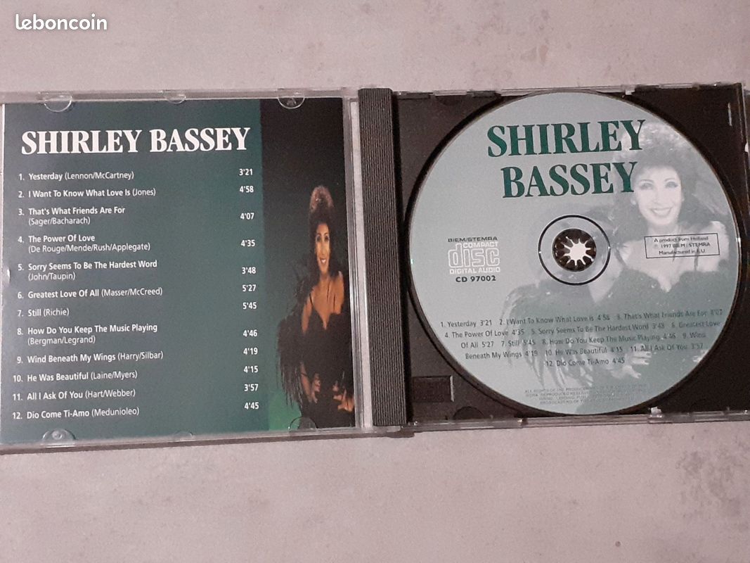 CD jazz / Shirley BASSEY (image 2)