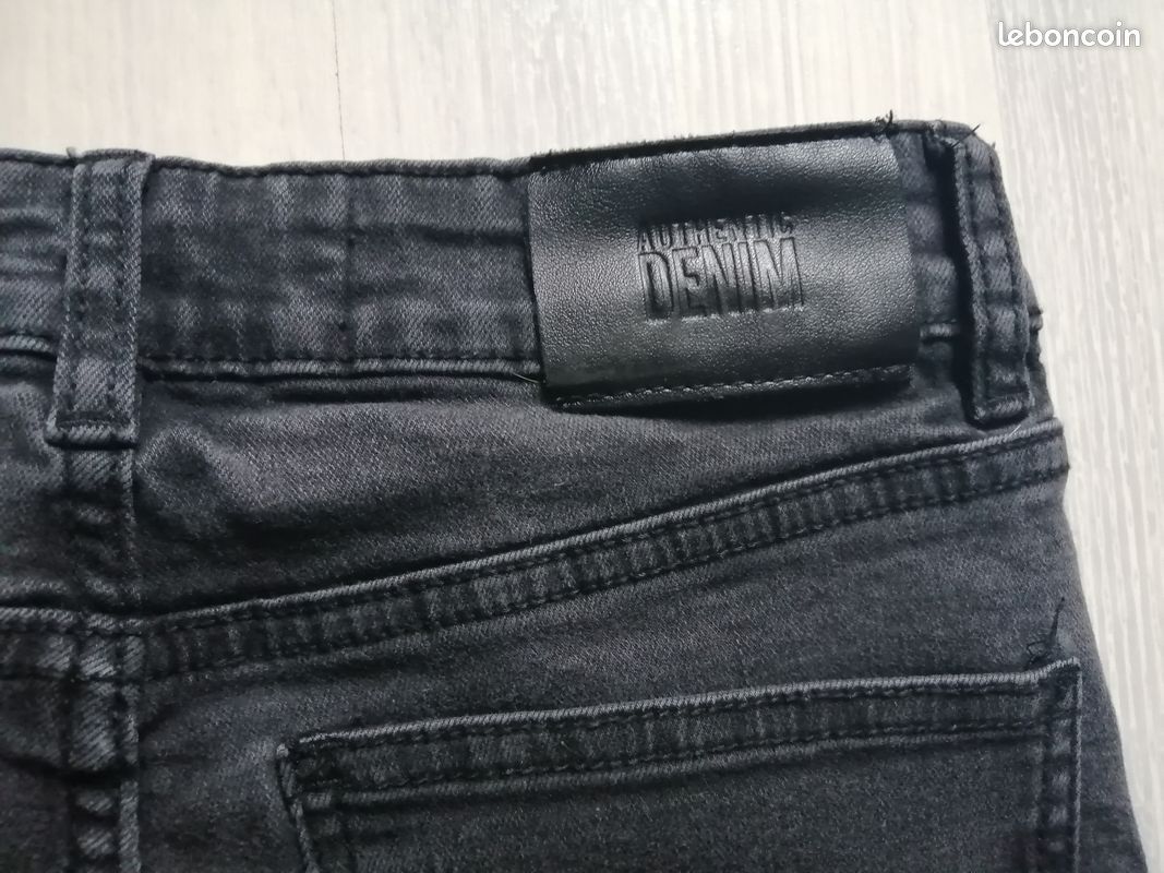 Jeans noir "Jennyfer", taille 36 (del27) (image 4)