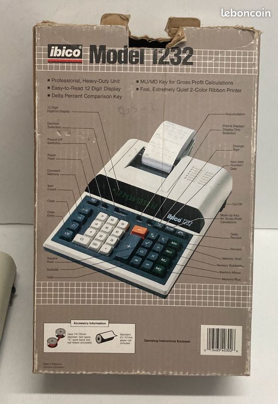 Ysfode®calculatrice calculette de poche solaire optique pile 12