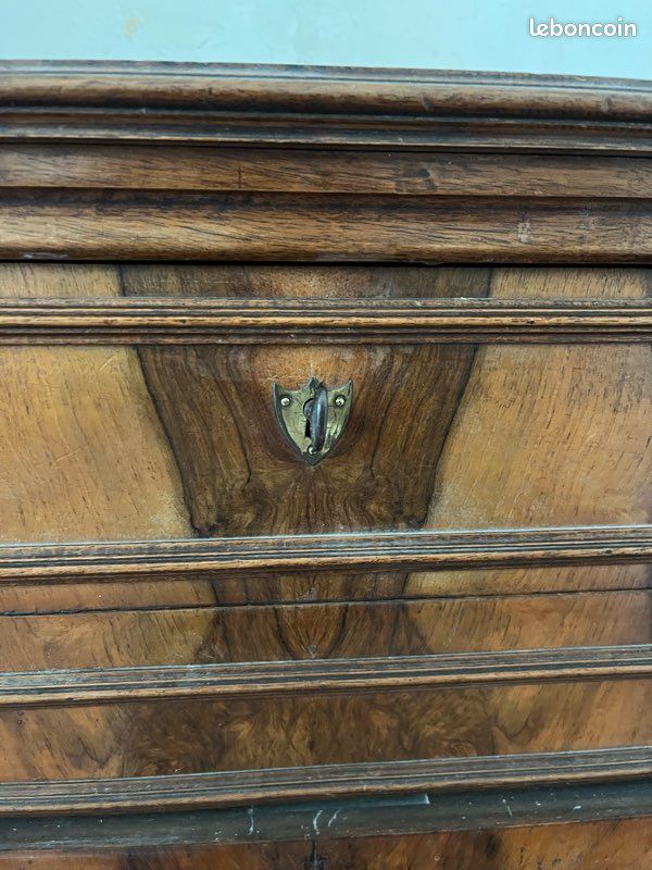 Commode ancienne style Louis Philippe bois (image 5)