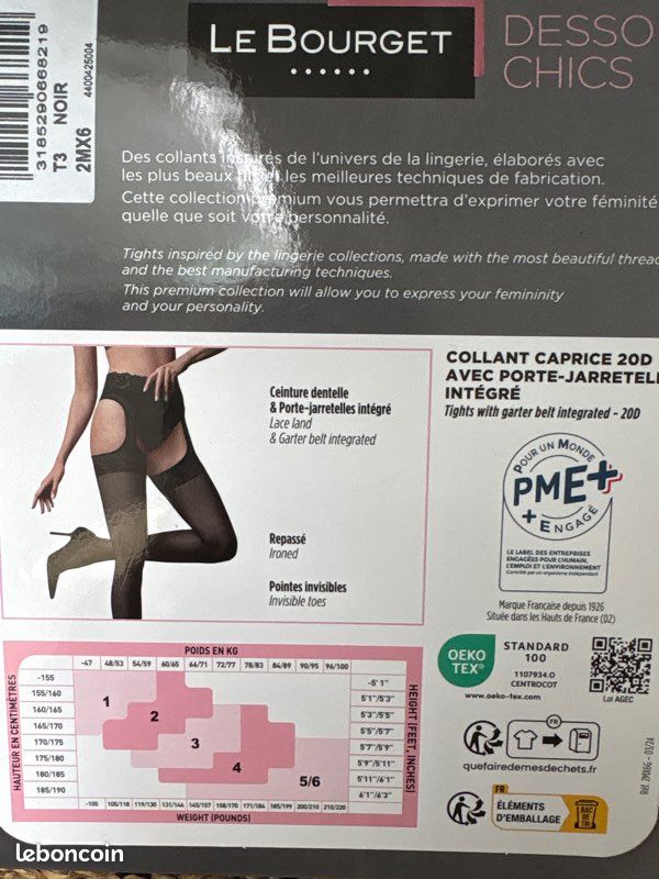 Ivoire - Bas Pour Porte-jarretelles Femme / Chaussettes Et