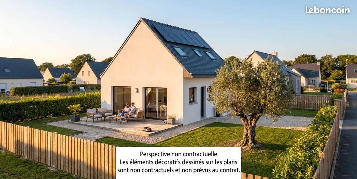 Maison 4 pièces 73 m² · à Moëlan-sur-Mer · 73 m² · 279 300 €