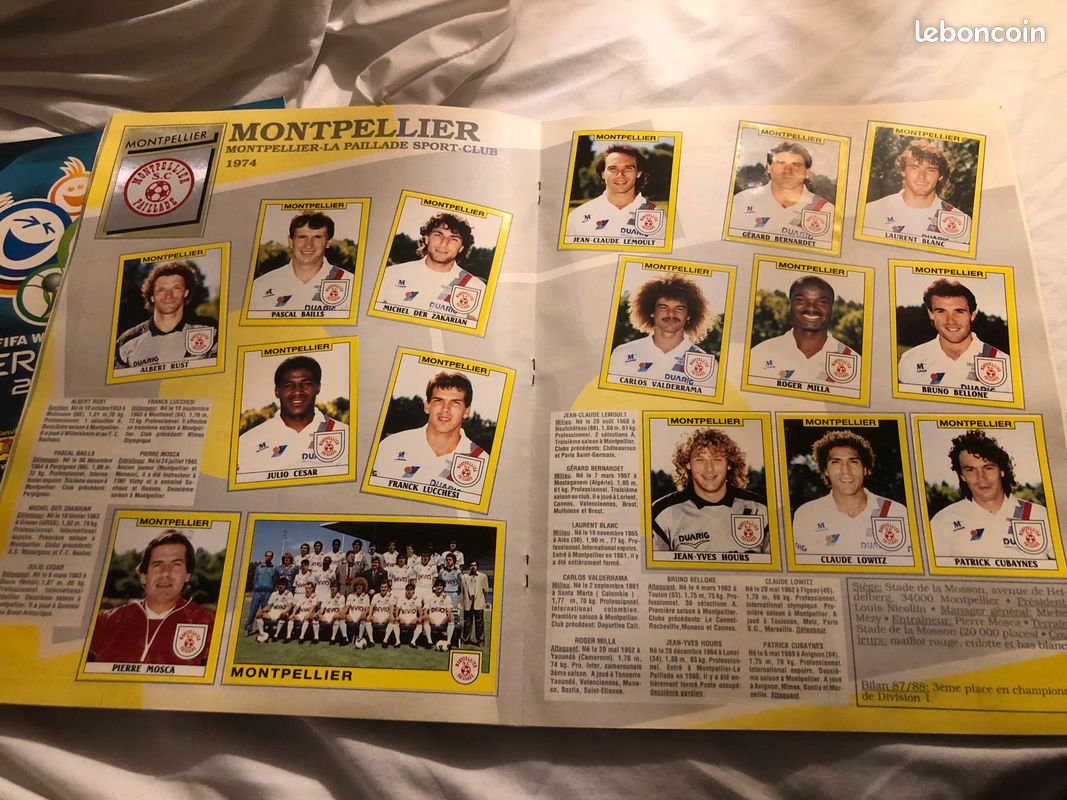 Panini - FOOT 89 - Equipe Auxerre N°6