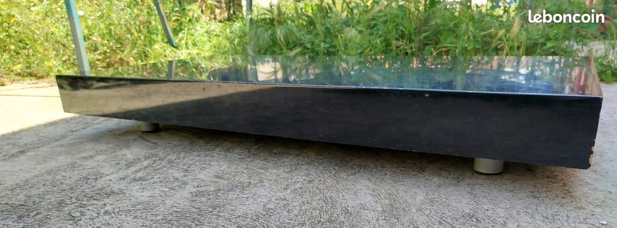 Table basse laquée noire (image 3)
