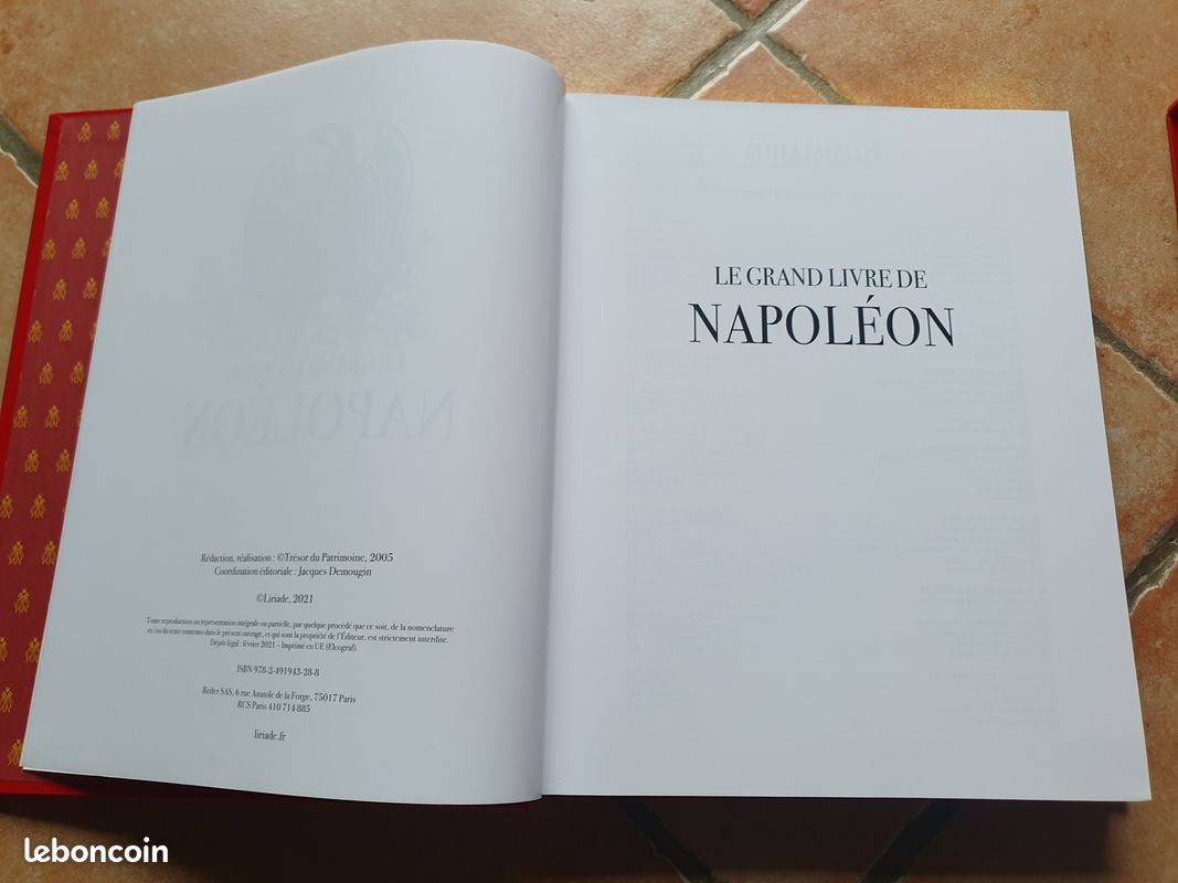 Le grand livre de Napoléon édition limitée (image 5)
