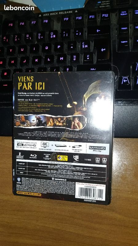 Mortal Kombat Steelbook 4k + blu-ray NEUF (image 2)