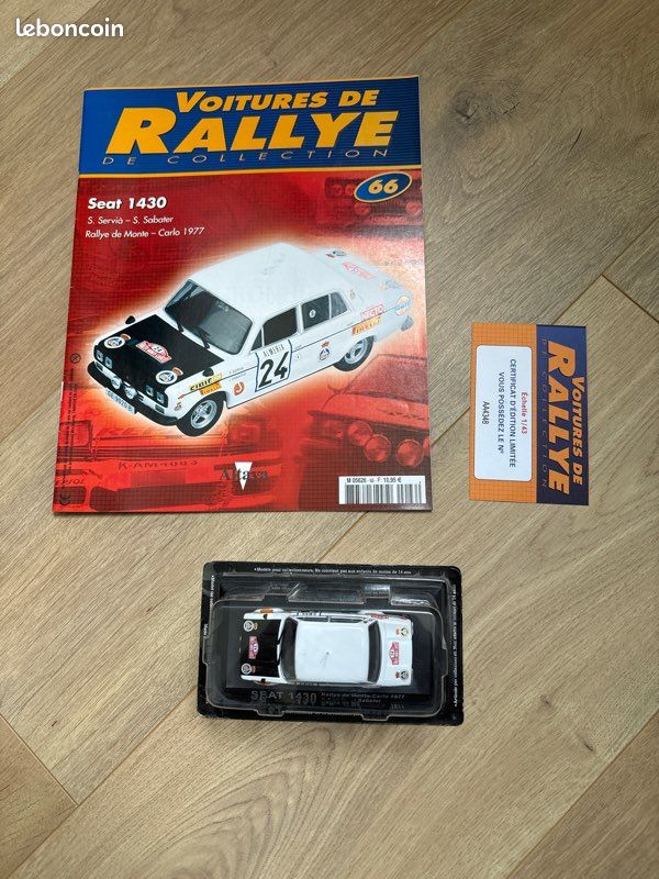 Miniature Seat 1430 Rallye Monte Carlo 1977 (image 2)