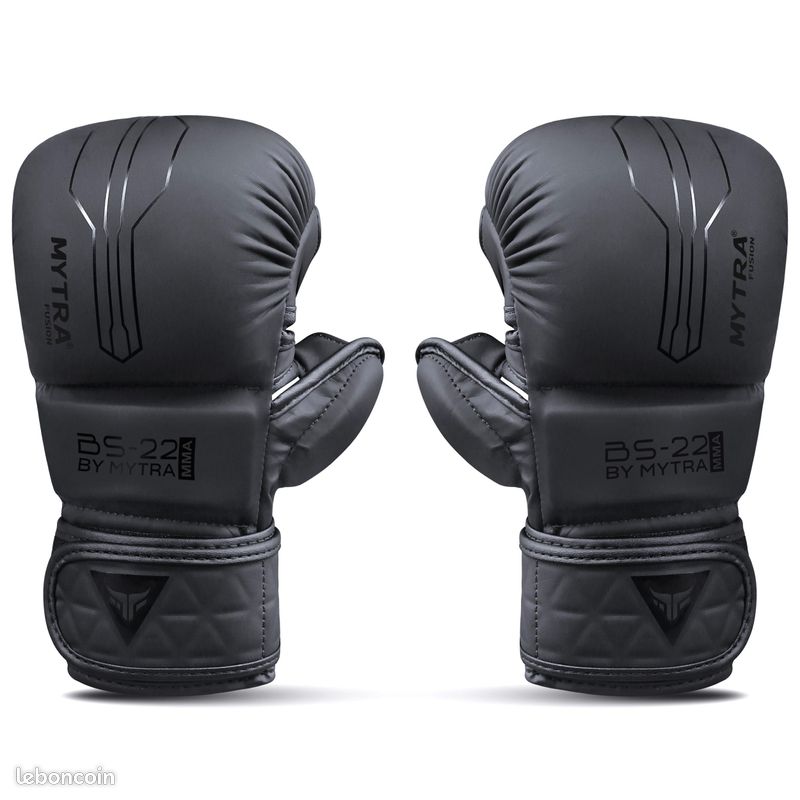 Gants MMA Mytra Fusion - Paume Ouverte Ventilée | Sparring, Grappling Et Kickboxing