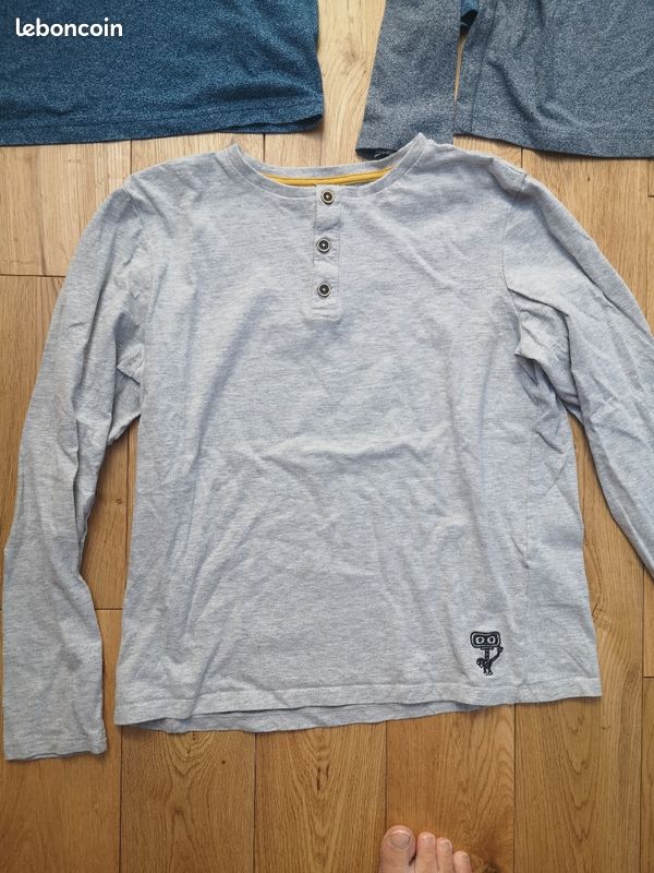 Lot 3 tee-shirts manches longues 14 ans (image 2)