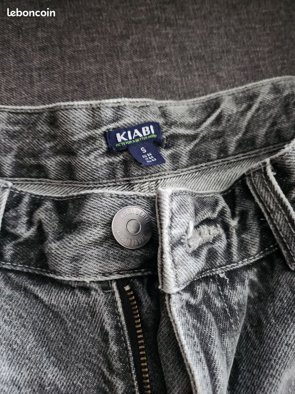 Jean gris taille S (image 2)