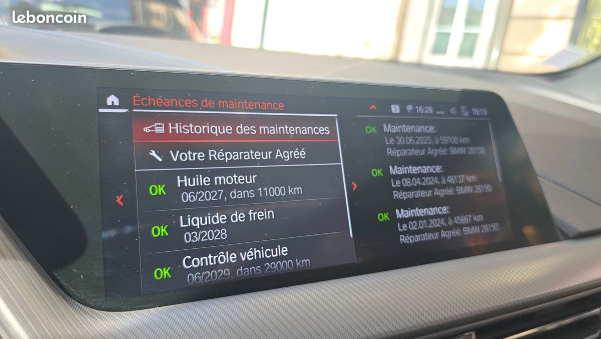 BMW SERIE 1 F40 M-Sport 118i 140ch DKG7 - Suivi 100% BMW - Full option (image 11)