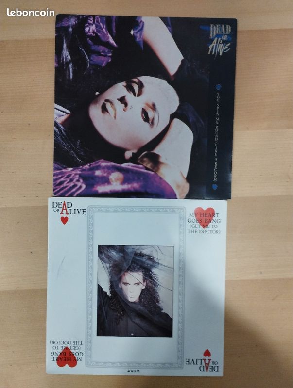 Lot DEAD OR ALIVE vinyle 45 trs original (image 1)