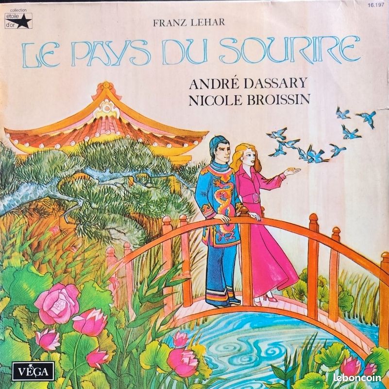 Le pays du sourire vinyle 33t (image 1)