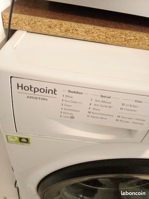 Lave linge Hotpoint (image 3)
