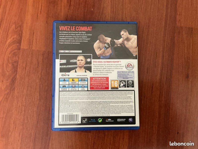 UFC jeu conçu pour ps4 (image 3)