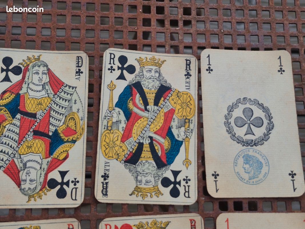 Kim Play - Jeu de 32 cartes plastifiées