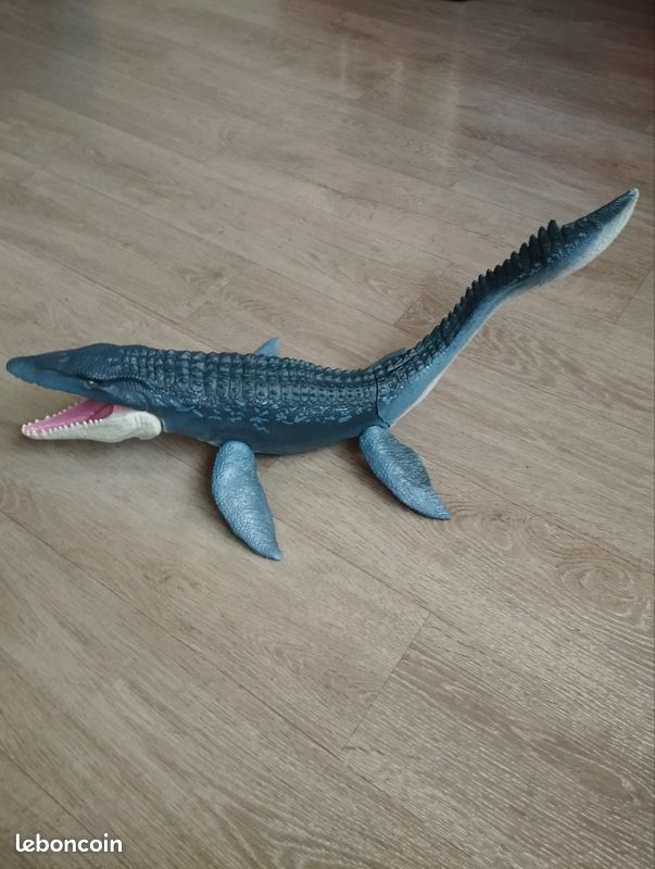 Dinosaure protecteur des oceans : mosasaure géant 71 cm - articulé - jurassic world - Mattel fng24 (image 1)