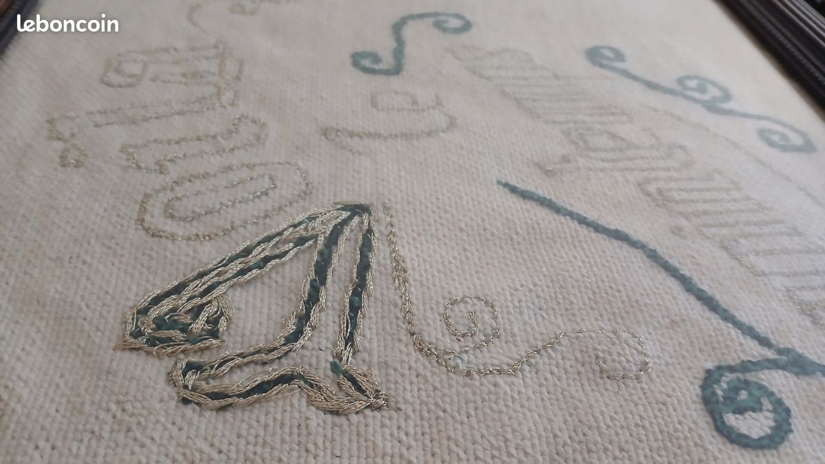 Tableau toile brodée (image 4)