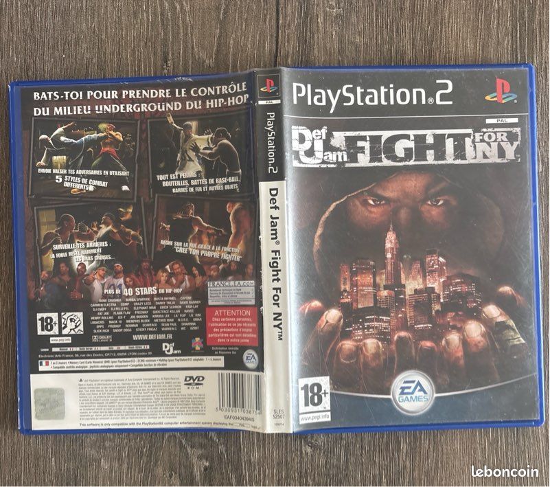 Def Jam Fight for New York [manuel] Français - Sony Playstation 2 | PS