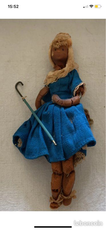 Poupée Peynet année 60 Amoureux CHAMPS ELYSEES de Peynet originale