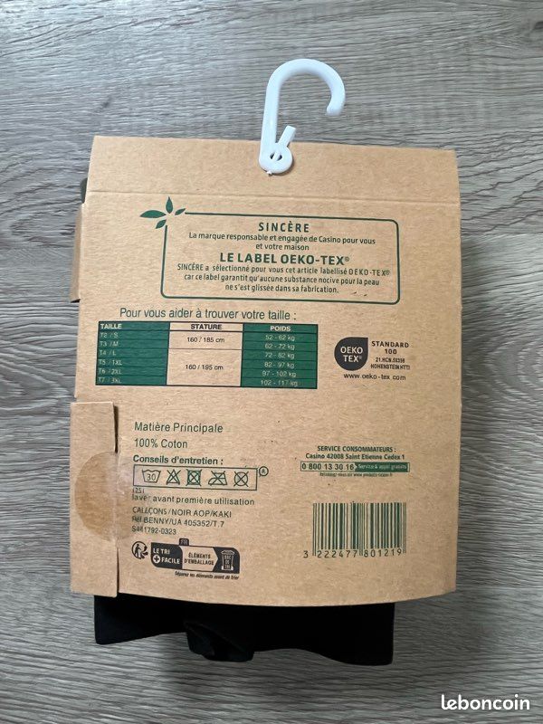 4 lots de 2 caleçons taille 7/XXXL neuf avec étiquettes (image 4)