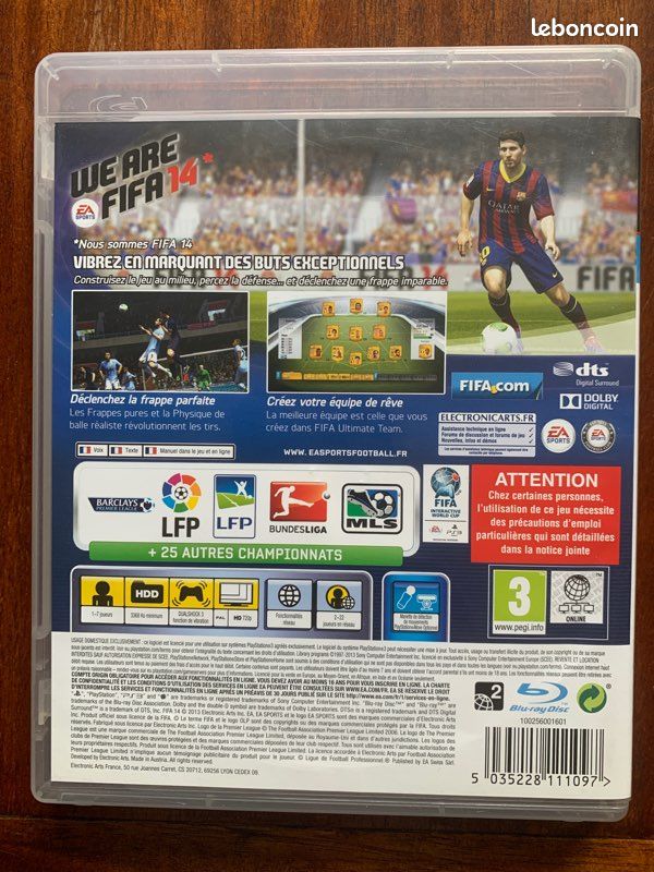 Jeu PS3 FIFA 14 (image 3)