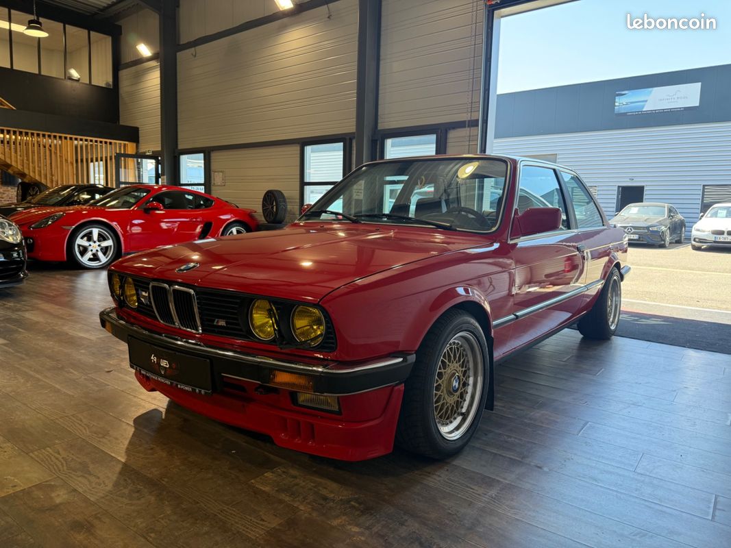 BMW e30 323i M tech 2.3 i 150ch Pont Autobloquant + boite inversée + BBS RM (image 21)