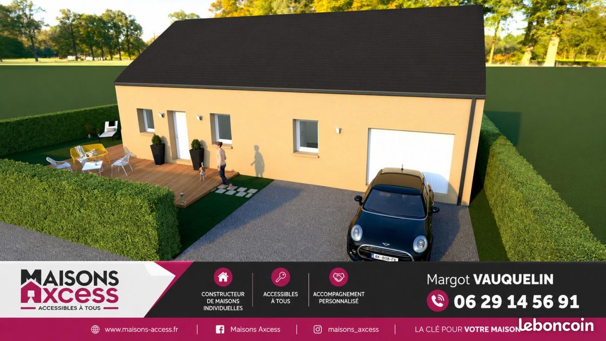 Maison 4 pièces 75 m² · à Romagny Fontenay · 75 m² · 132 426 €