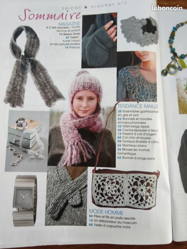 Tricot et crochet, magazine (image 2)